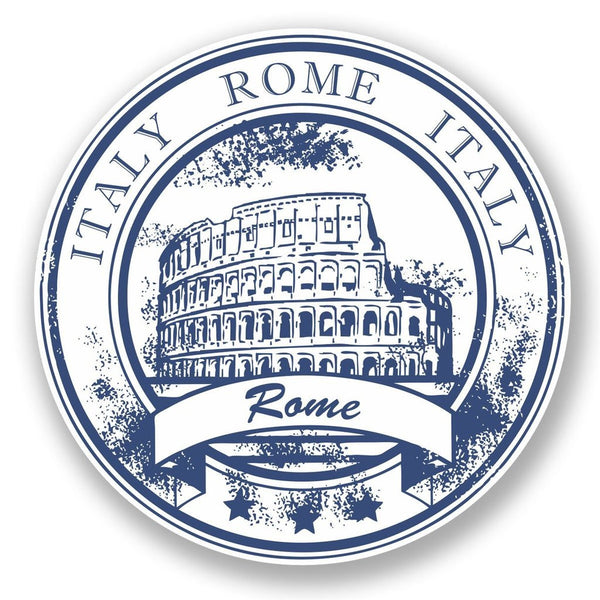 2 x Italy Rome Vinyl Sticker #5928