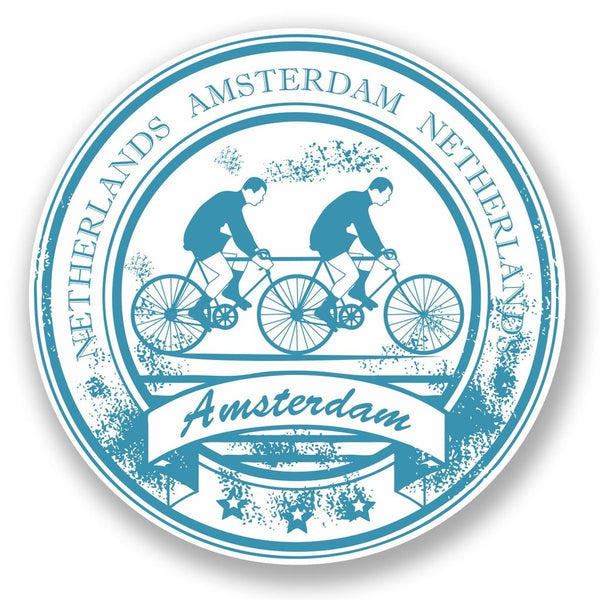 2 x Amsterdam Netherlands Vinyl Sticker #5953