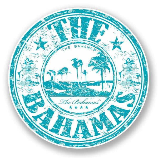 2 x The Bahamas Vinyl Sticker #5968