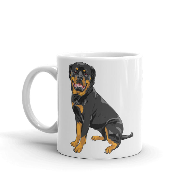 Rottweiler Dog High Quality 10oz Coffee Tea Mug