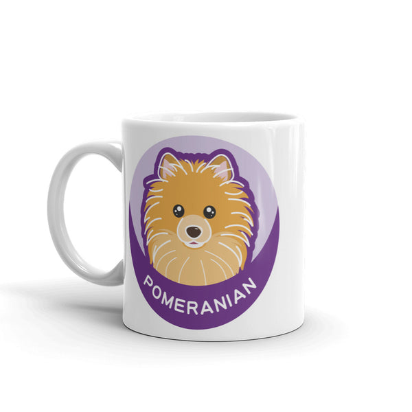 Pomeranian Cartoon Dog High Quality 10oz Coffee Tea Mug #5986