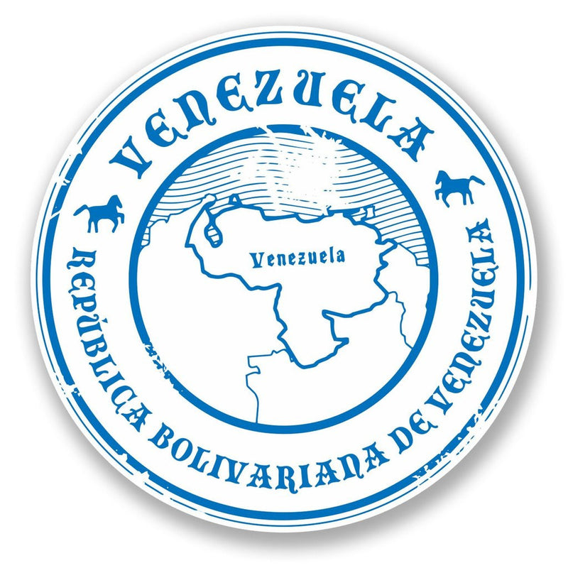 2 x Venezuela Vinyl Sticker
