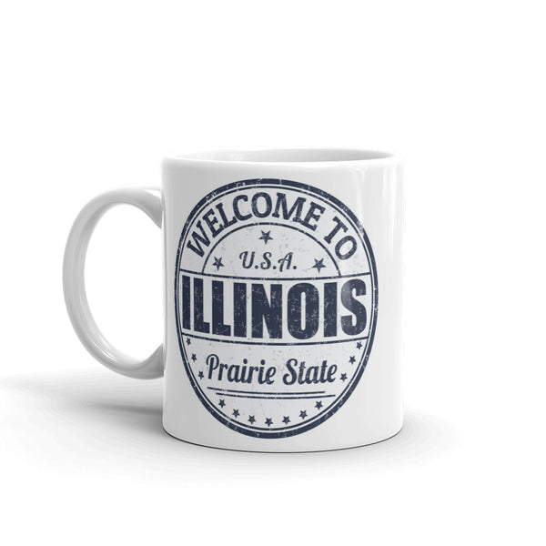Illinois USA High Quality 10oz Coffee Tea Mug #6030