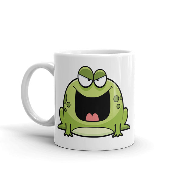 Devious Green Frog High Quality 10oz Coffee Tea Mug #6037