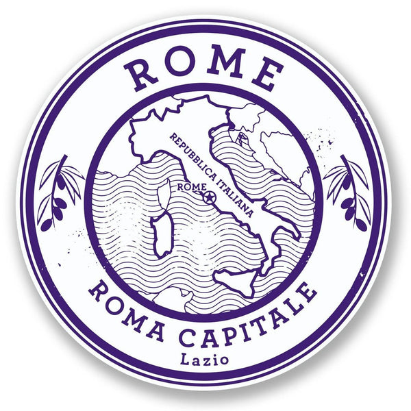 2 x Rome Italy Vinyl Sticker #6045