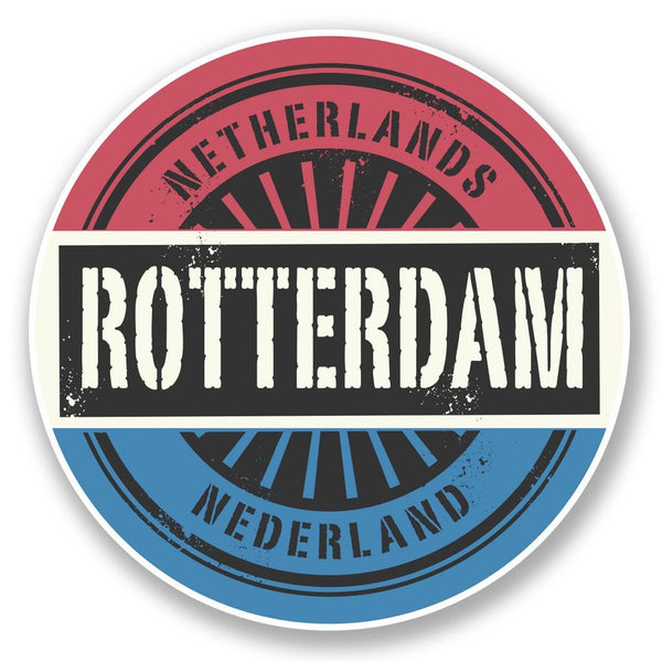 2 x Rotterdam Netherlands Vinyl Sticker #6048