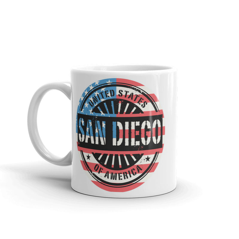 San Diego USA America High Quality 10oz Coffee Tea Mug