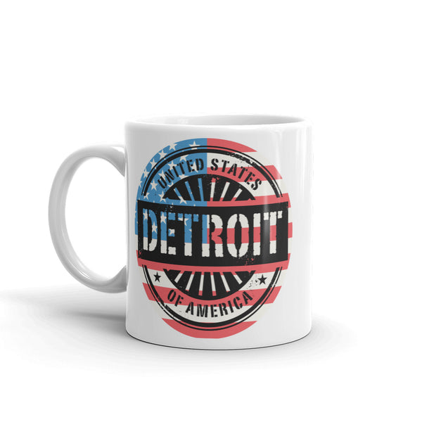 Detroit USA America High Quality 10oz Coffee Tea Mug #6055