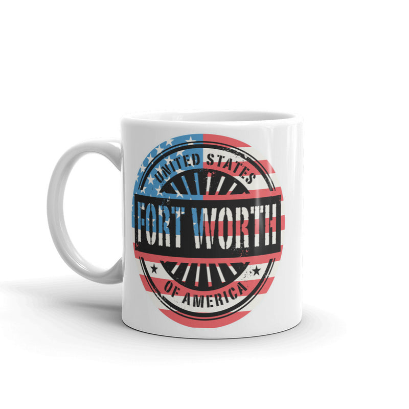 Fort Worth USA America High Quality 10oz Coffee Tea Mug