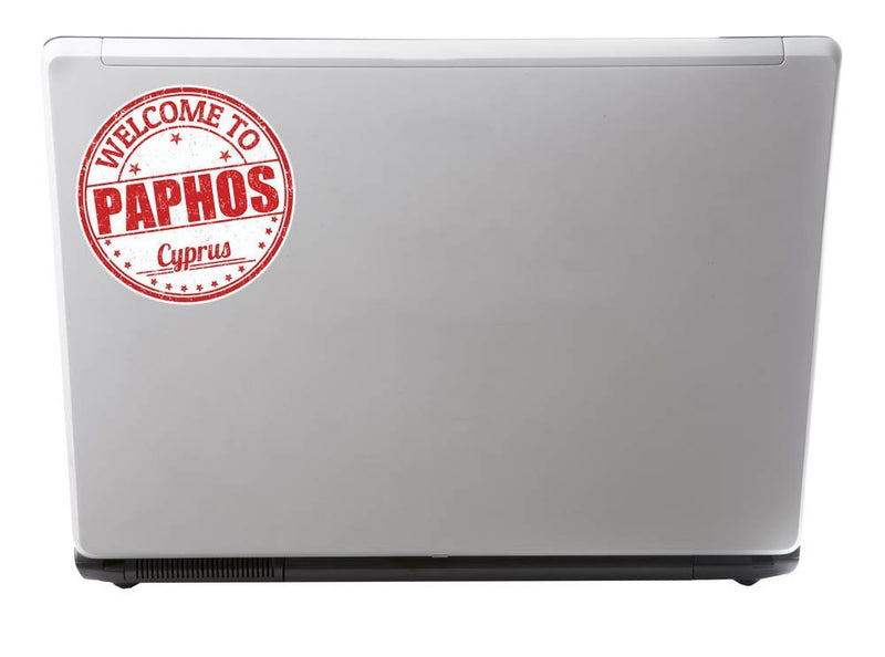 2 x Paphos Cyprus Vinyl Sticker