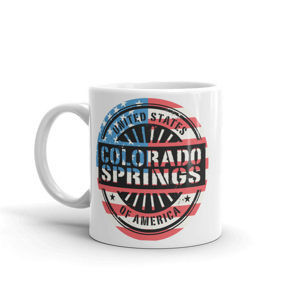 Colorado Springs USA High Quality 10oz Coffee Tea Mug #6071