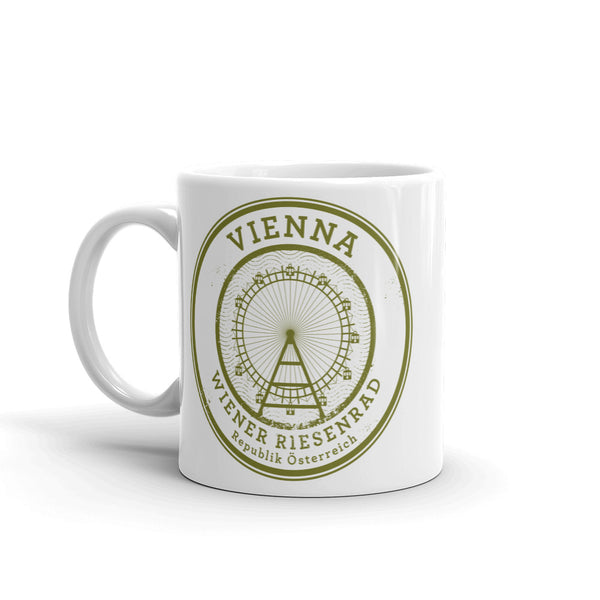 Vienna Austria Wiener Riesenrad High Quality 10oz Coffee Tea Mug #6093