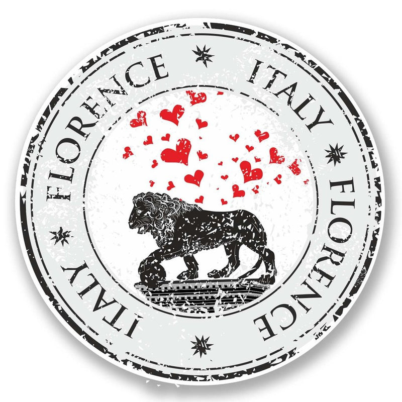 2 x Florence Italy Vinyl Sticker