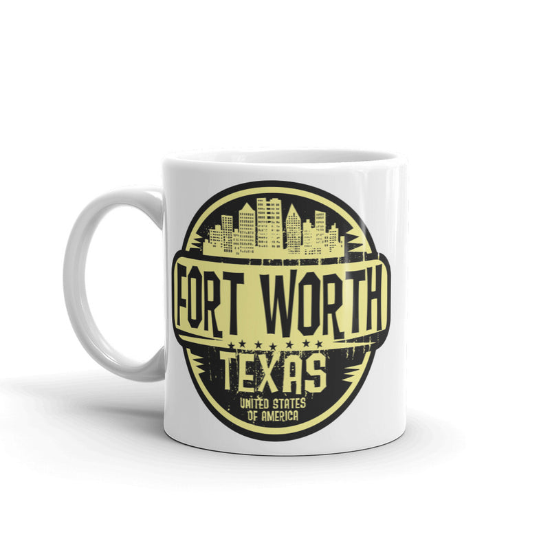 Fort Worth Texas USA America High Quality 10oz Coffee Tea Mug