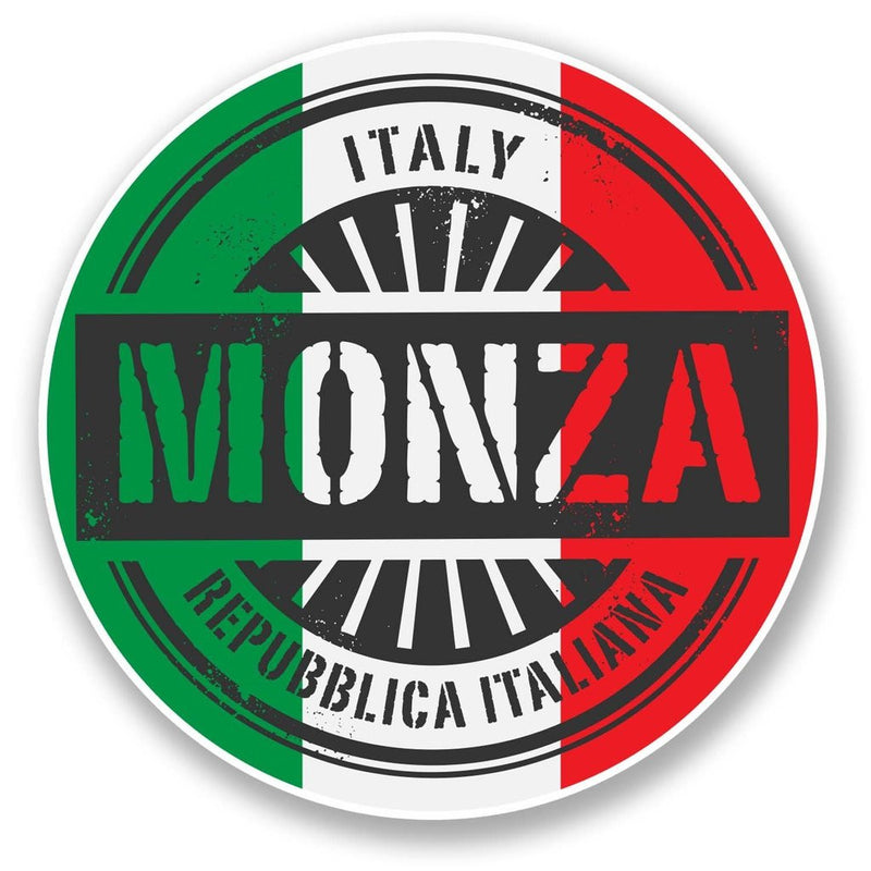 2 x Monza Italy Vinyl Sticker
