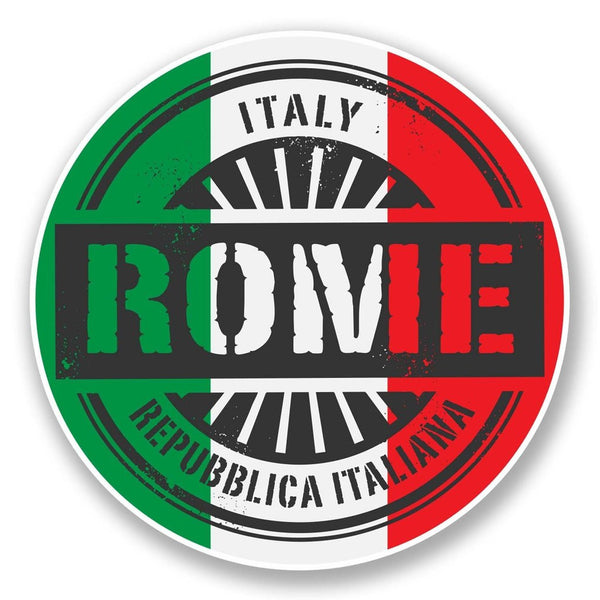 2 x Rome Italy Vinyl Sticker #6106
