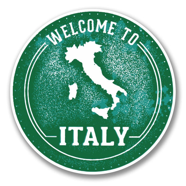 2 x Italy Vinyl Sticker #6118