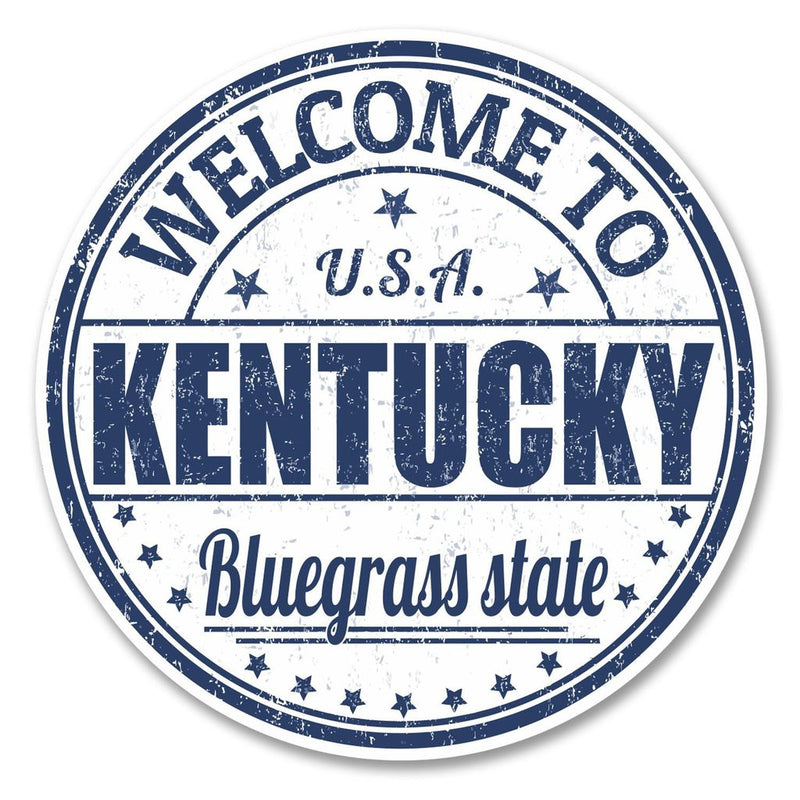 2 x Kentucky USA Vinyl Sticker