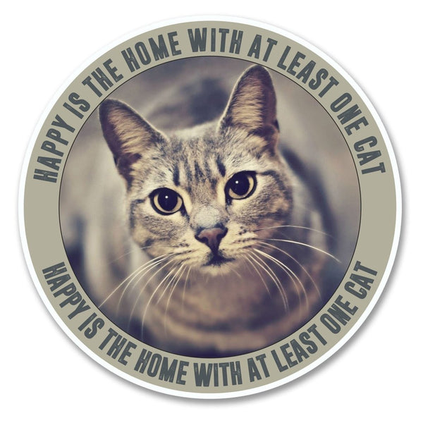 2 x Cat Lover Vinyl Sticker #6140