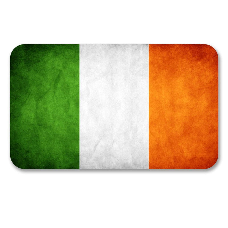 2 x Irish Flag Vinyl Sticker
