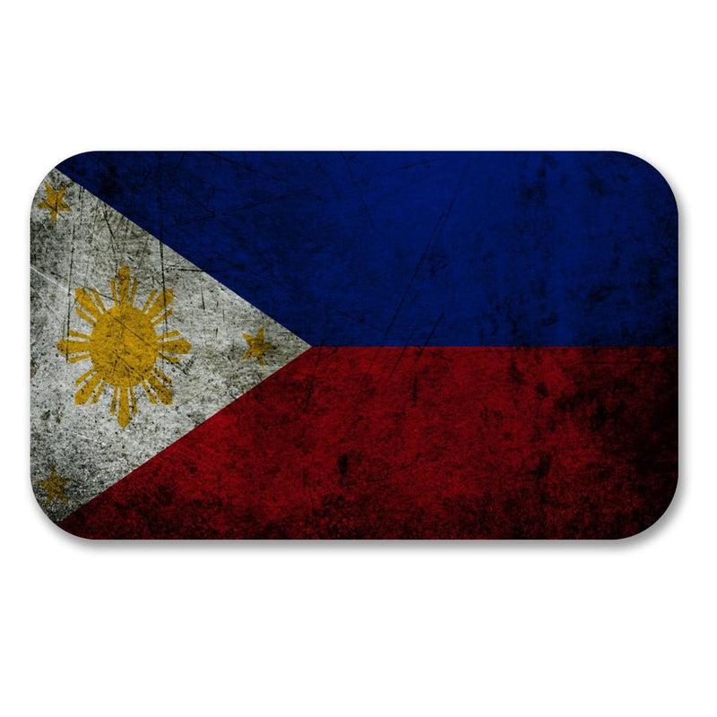 2 x Philippines Flag Vinyl Sticker