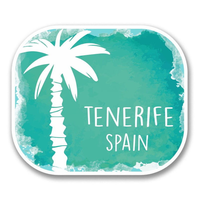 2 x Tenerife Greece Vinyl Sticker