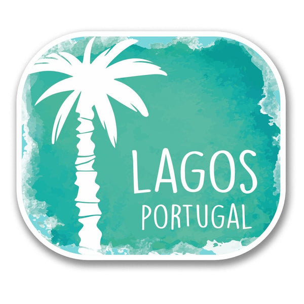 2 x Lagos Portugal Vinyl Sticker #6337