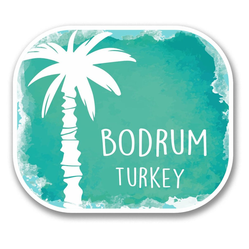 2 x Bodrum Turkey Vinyl Sticker