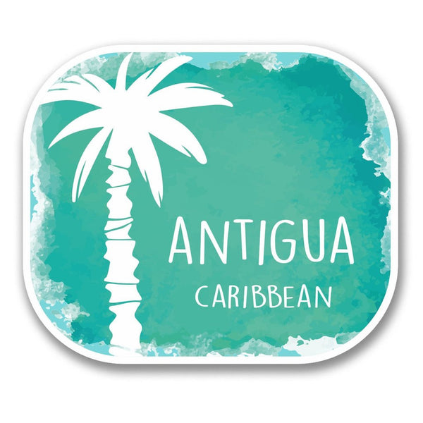 2 x Antigua Caribbean Vinyl Sticker #6355