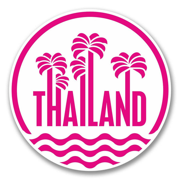 2 x Thailand Vinyl Sticker #6410
