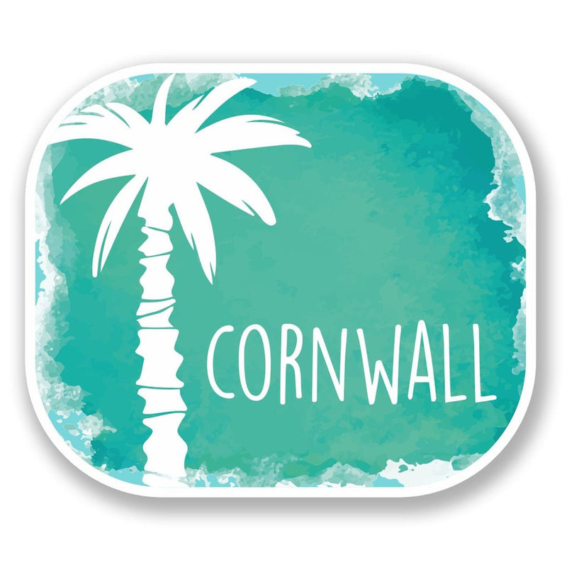 2 x Cornwall Cornish Vinyl Sticker