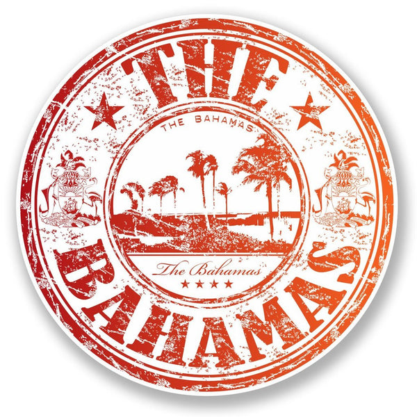 2 x The Bahamas Vinyl Sticker #6514