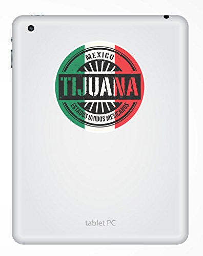 2 x Tijuana Mexico Vinyl Sticker