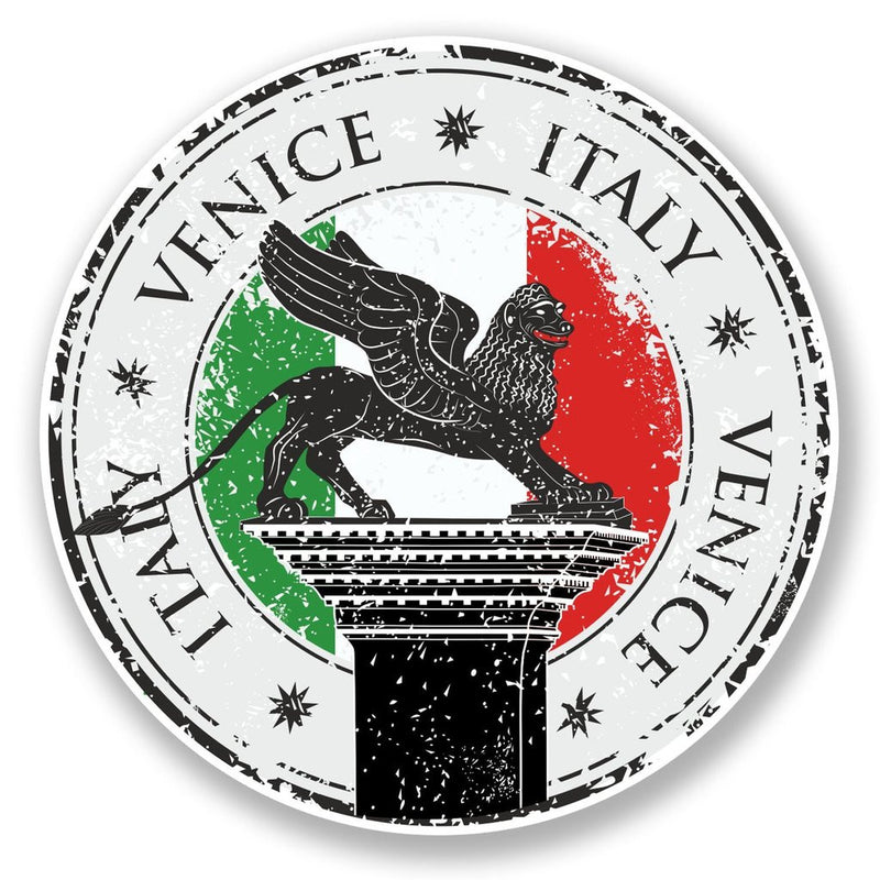 2 x Venice Italy Vinyl Sticker