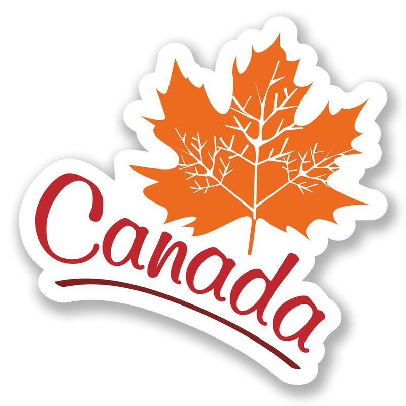 2 x Canada Vinyl Sticker
