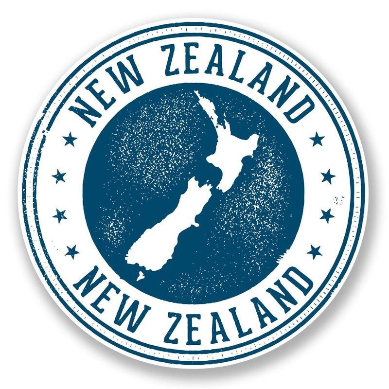 2 x New Zealand Vinyl Sticker