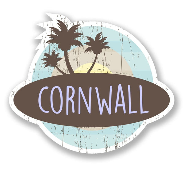 2 x Cornwall Cornish Vinyl Sticker #6767