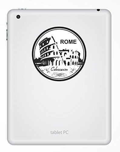 2 x Italy Rome Colosseum Vinyl Sticker