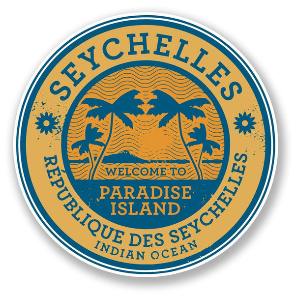 2 x Seychelles Vinyl Sticker #6786