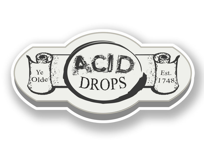 2 x Acid Drops Halloween Vinyl Sticker