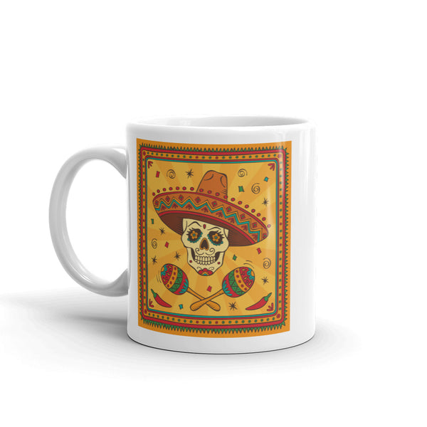 Sugar Skull High Quality 10oz Coffee Tea Mug #7166