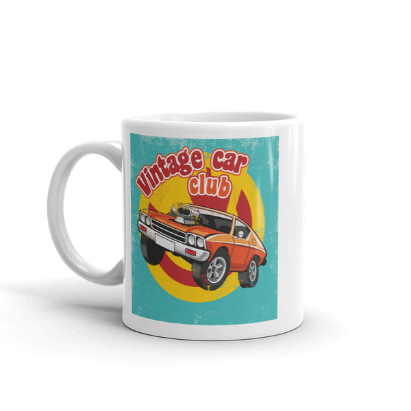 Vintage Car Club High Quality 10oz Coffee Tea Mug #7184