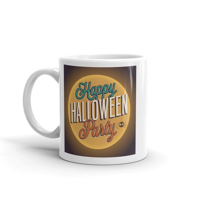Happy Halloween Spider High Quality 10oz Coffee Tea Mug