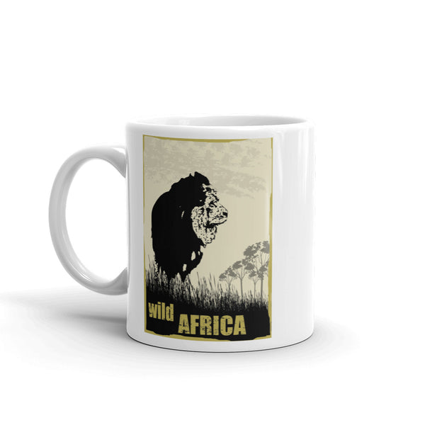 Wild Africa Lion High Quality 10oz Coffee Tea Mug #7222