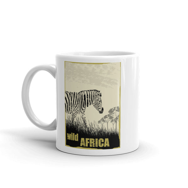 Wild Africa Zebra High Quality 10oz Coffee Tea Mug #7223