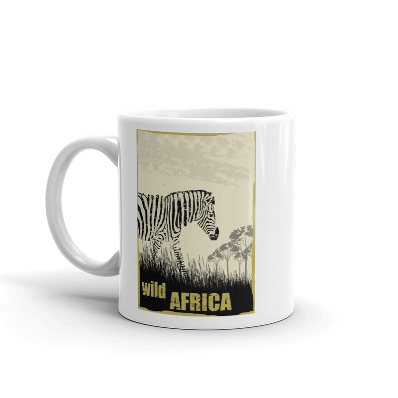 Wild Africa Zebra High Quality 10oz Coffee Tea Mug