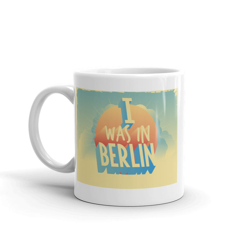 I Was In Berlin Vintage High Quality 10oz Coffee Tea Mug