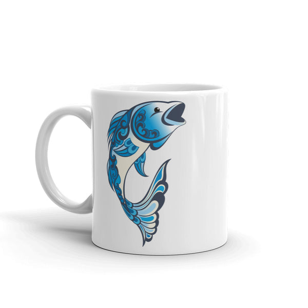 Blue Fish High Quality 10oz Coffee Tea Mug #7308