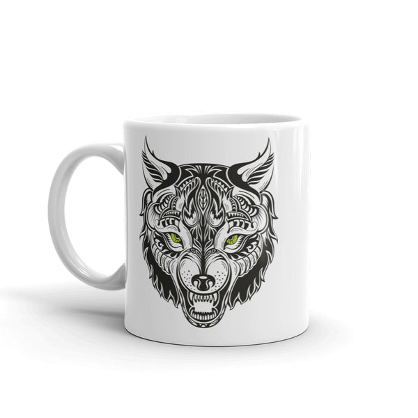 Tribal Wolf High Quality 10oz Coffee Tea Mug #7341