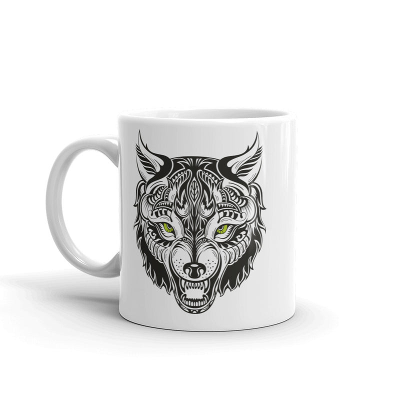 Tribal Wolf High Quality 10oz Coffee Tea Mug